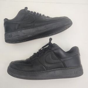 Nike Men's Black AF1 Sneakers